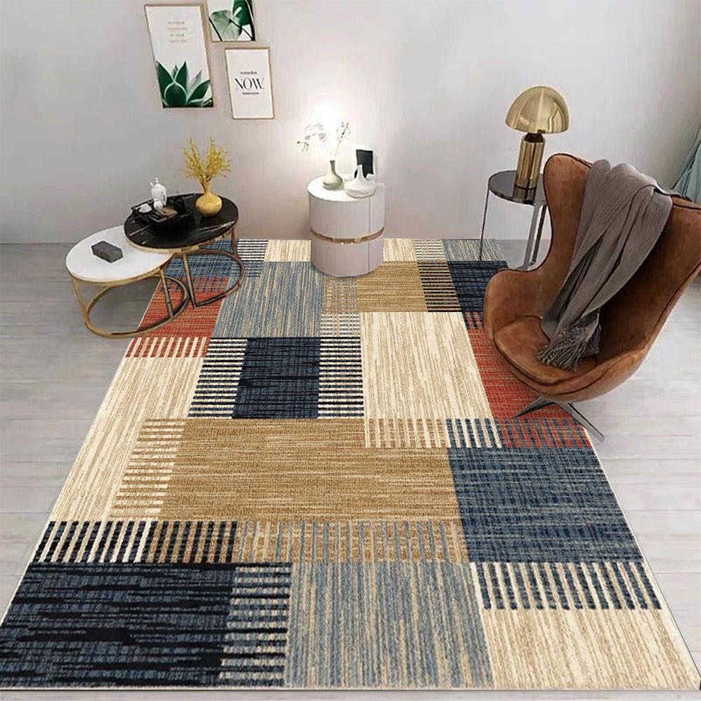 

Французский ковер мультяшный гостиная спальня кухня диванный столик балкон коврик противоскользящий моющийся мат изысканные домашние украшения 120*160cm