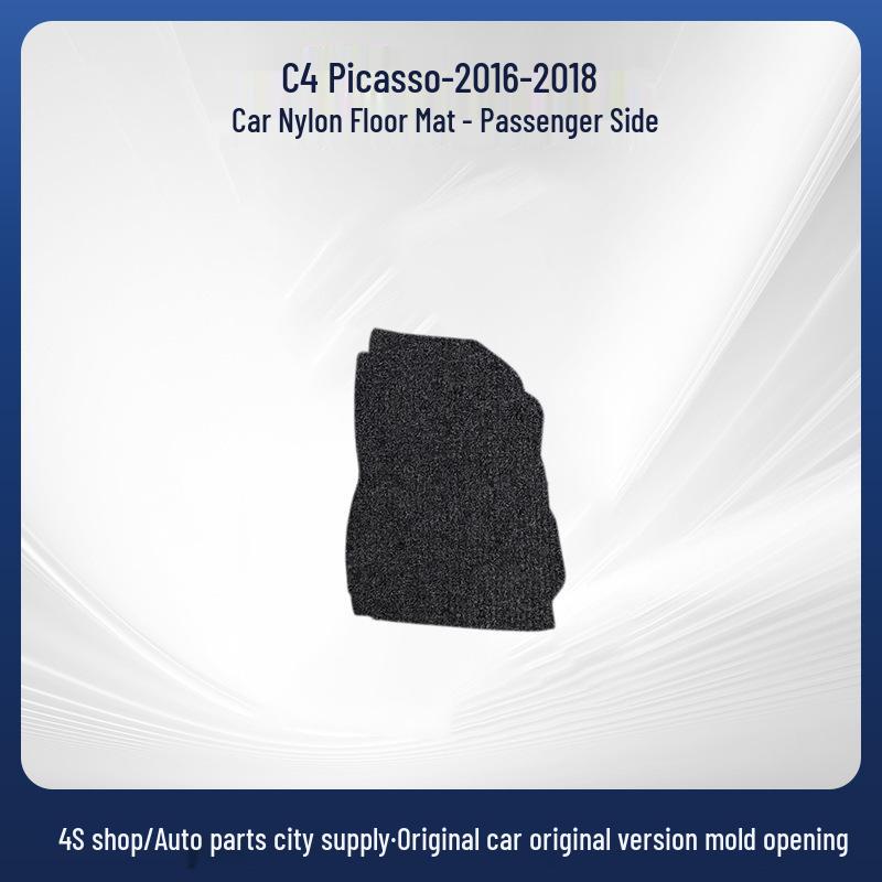 Nylon Anti-Wrinkle Suede Anti-Slip Floor Mats for 2016-18 Dongfeng Citroën C4 Picasso