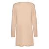 Women's Cardigan Loose Casual Solid Color Long Sleeved Pocket Top Coat