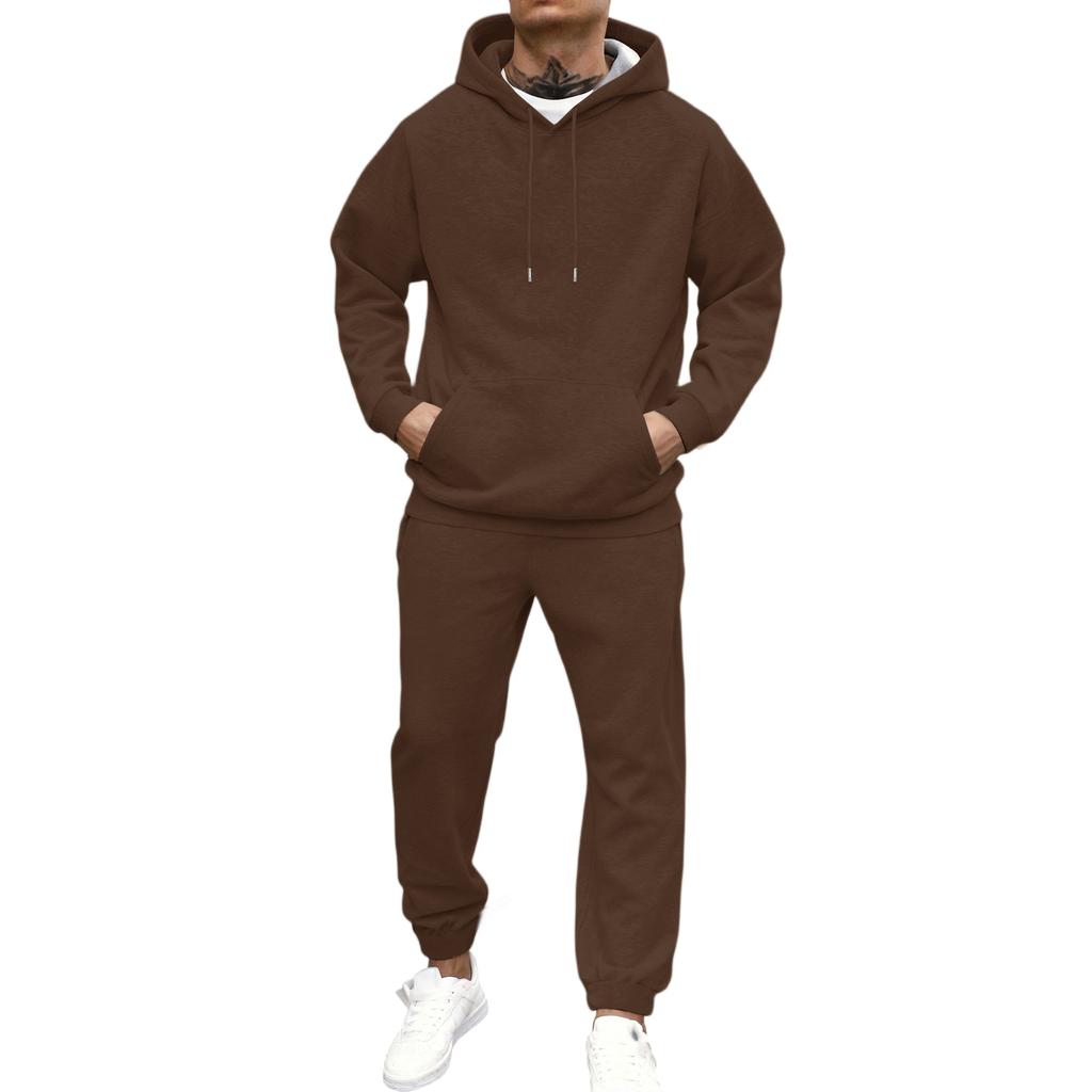 Men's Fall/Winter Hooded Sports Set
