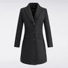 Treaman Women's Elegant Mid-Length Padded Coat