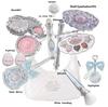 Flower Knows Make-up Set Mittsommer-Märchen Flowerknows Foundation Kleiner Engel Highlighter Erdbeer Rococo Lipgloss 11-teiliges Set