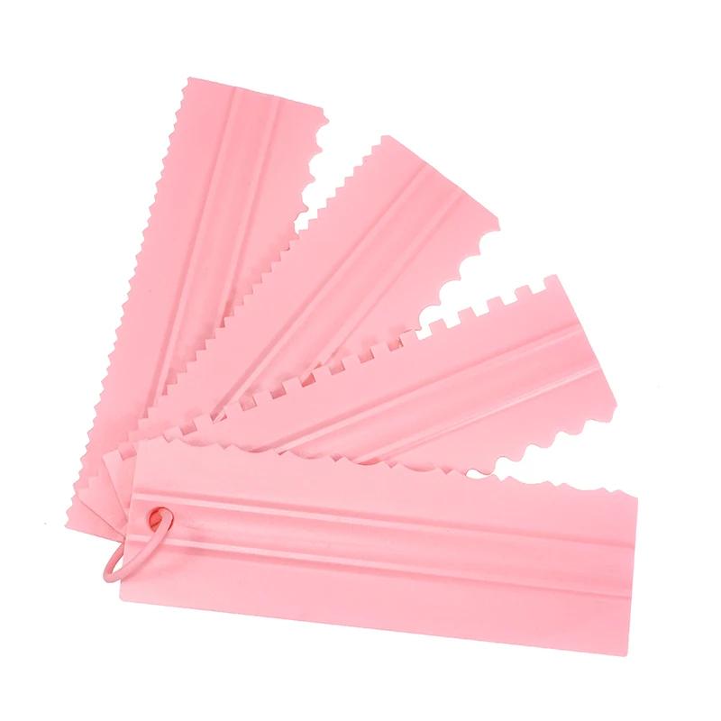 

4 шт./набор новых скребков для торта, скребок для крема, набор пластиковых скребков для крема, аксессуары для выпечки