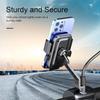 Secure Aluminum Alloy Phone Holder for Motorcycles & EVs Adjustable Mounting
