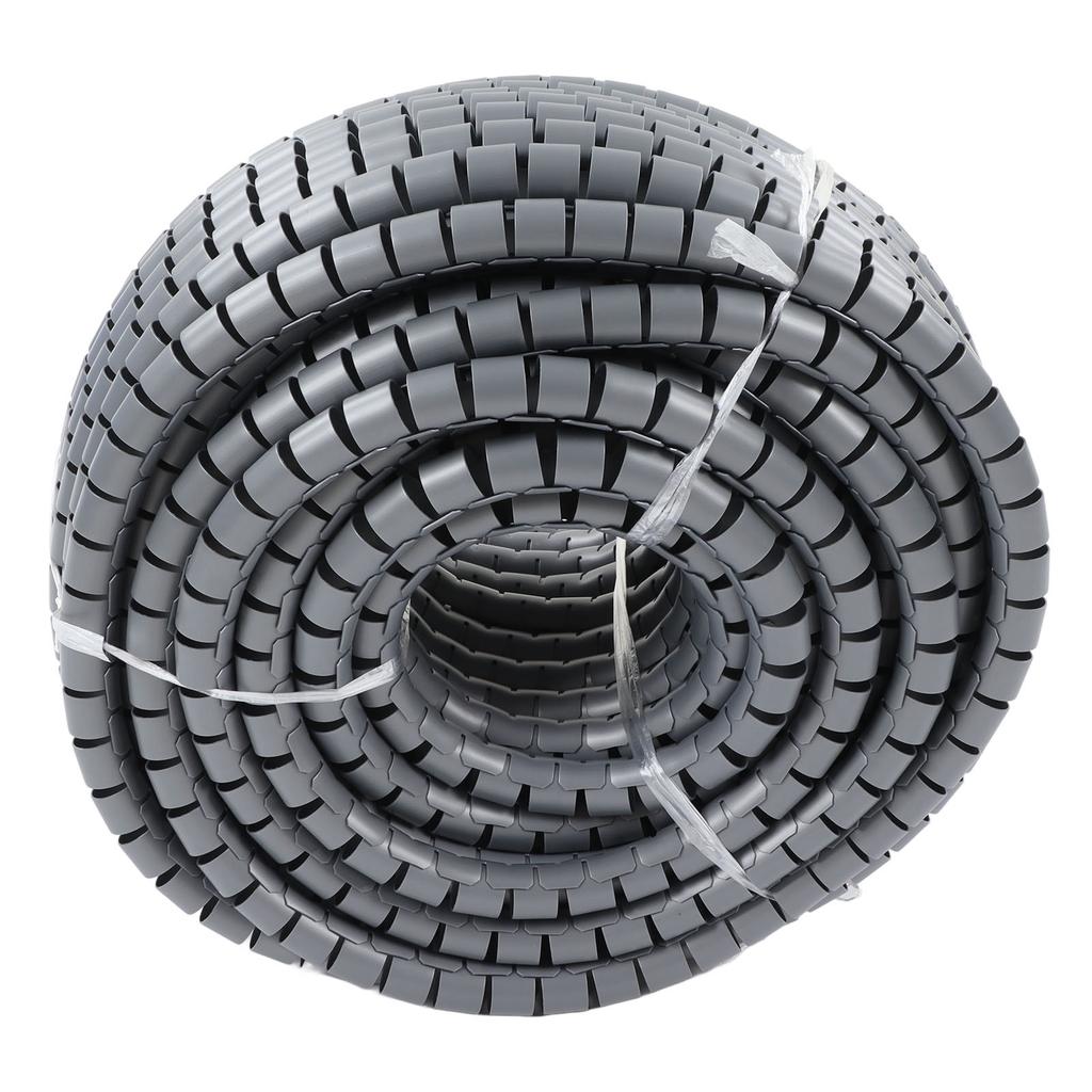 Spiral-Kabelbinder PE-Kabelschutz Flexible Drahtwickelhülse Schutzhülle für Haushaltsgeräte 22mm 0.87in DURCHMESSER 50m