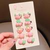 Infant Cartoon Hair Clips for Girls - Cute, Small Hairpins