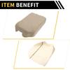 Console Lid Armrest Cover for Toyota Tundra 2007-2013 Tahoe Middle Console Pad Armrest Protector Microfiber Leather with Beige
