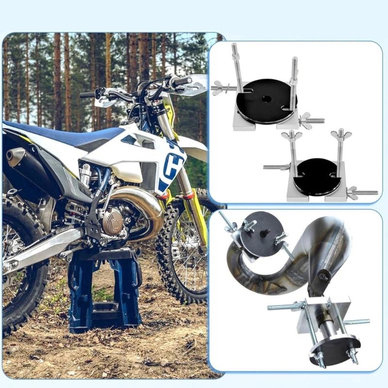 Innovative Metal Exhaust Dent Repair Fixing Kit With Metal Tools For TZR250 YZ250 CR250 CR250R 2 Cycle Motorcycles