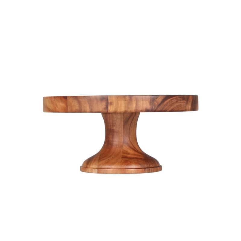 Dulton Cake Stand Wood Compote S Size Acacia Series ACACIA WOOD COMPORT K20-0156S