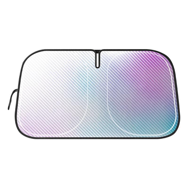 Black Laser Sunshade Cloth: Heat Insulation Windshield Protection for New Energy Vehicles