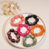 Oval Irregular Wide Bracelet Bohemian Retro Hand Ring Simple Acrylic Bangle  Girls