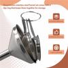 Good-3 In 1 Funnels For Filling Bottles Stainless Steel Small Kitchen Funnel Set For Transferring Essential Oils Liquid