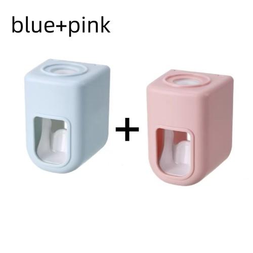 Automatic Wall Mount Toothpaste Dispenser Lazy Toothpaste Squeezer Waterproof Bathroom Toothbrush Holder Storage Accessory