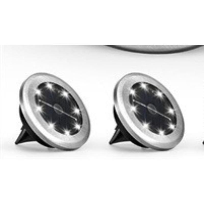 Outdoor Solar Stainless Steel Mini Underground Lamps for Gardens, Lawns, Roads and Landscape Decoration