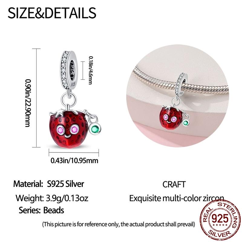 Fit 3Mm Panoriginal Bracelet 100% Copper Afternoon Tea Series Pendant Charm For Women Jewelry Diy Fine Gift