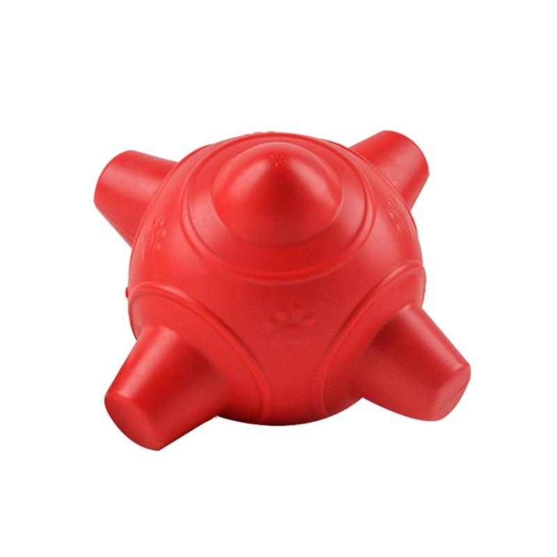 Dog Toy Hollow TPR Balls Dog Grinding Teething Playful Toy Puppy Chewing Toy