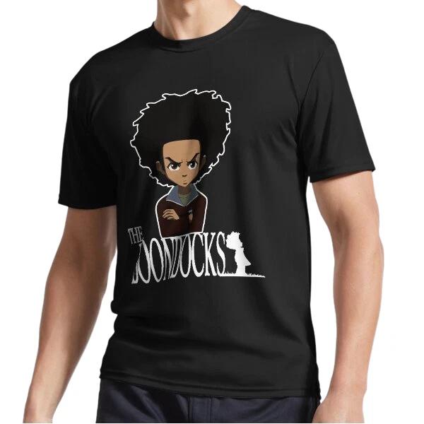 

New Boondocks Puffy Afro Active Logo T-Shirt Funny Size S to 5XL 3XL