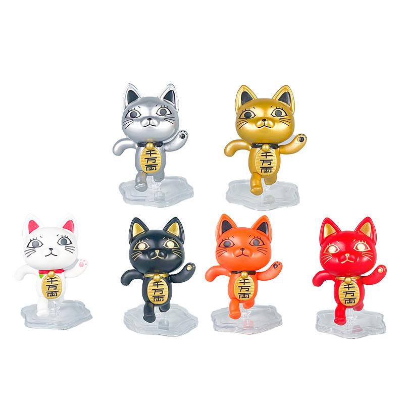 Dandadan Pvc Cat Action Figures Model Toy Desktop Decoration Cute Gift Kids