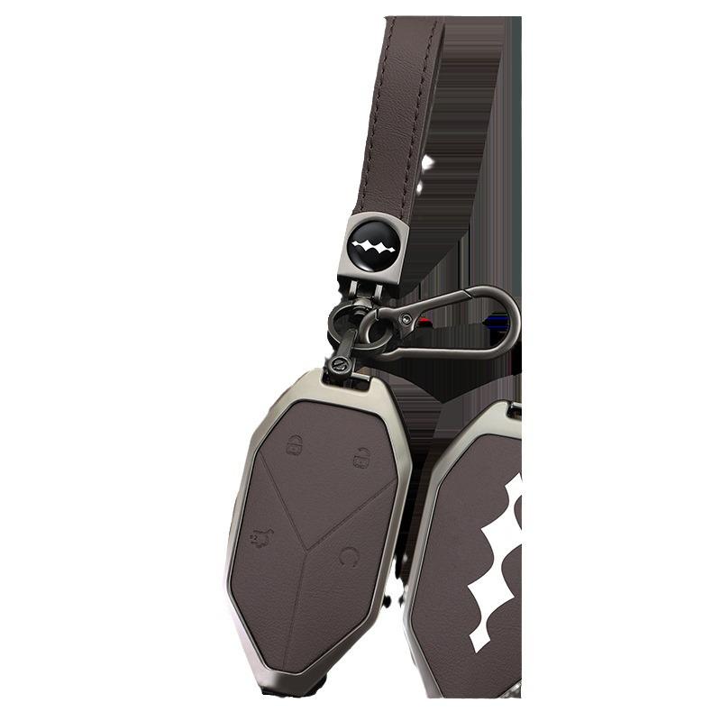 BYD Leopard 5 Key Case for 2023 Navigator Yun Nian Flagship - Men's NFC Card Shell Bumper