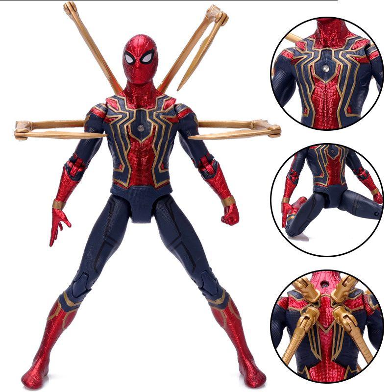Marvel Avengers Superheld Erstaunlicher Spider-Man Groot Thanos Actionfiguren Modell Spielzeug Perfekt für Sammler-Ausstellung