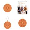 Delightful Squid Game Pop It Simple Dimple Push Bubble Keychain Pendant Fidget Toy For All Ages