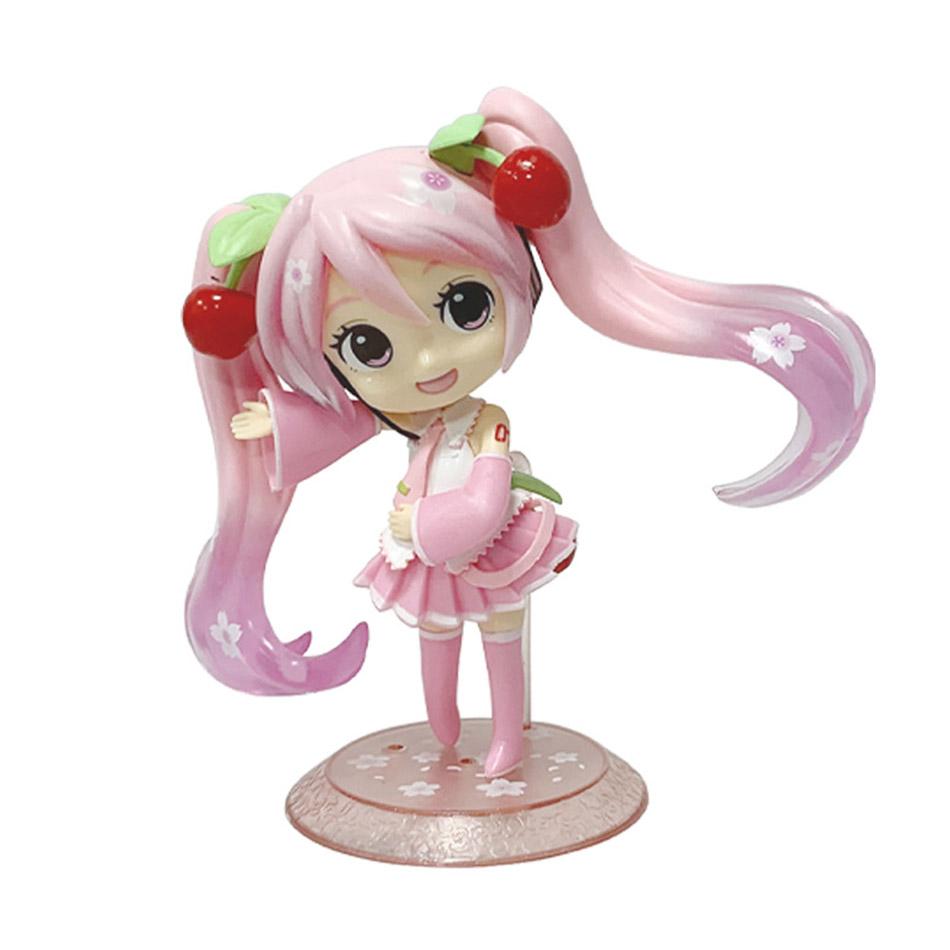 Chibi Cute Girl Sakura/Ghost Series - Anime Character Figurines, Exquisite Cute Doll Model Decorations, Collectible Merchandise