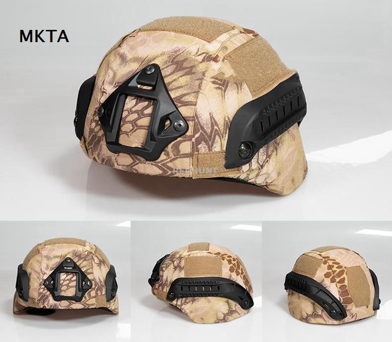 MICH2000 Helmet Cover Outdoor Sports Airsoft Gear Helmet Accessory Tactical Camouflage Cloth Helmet Cover for MICHHelmet