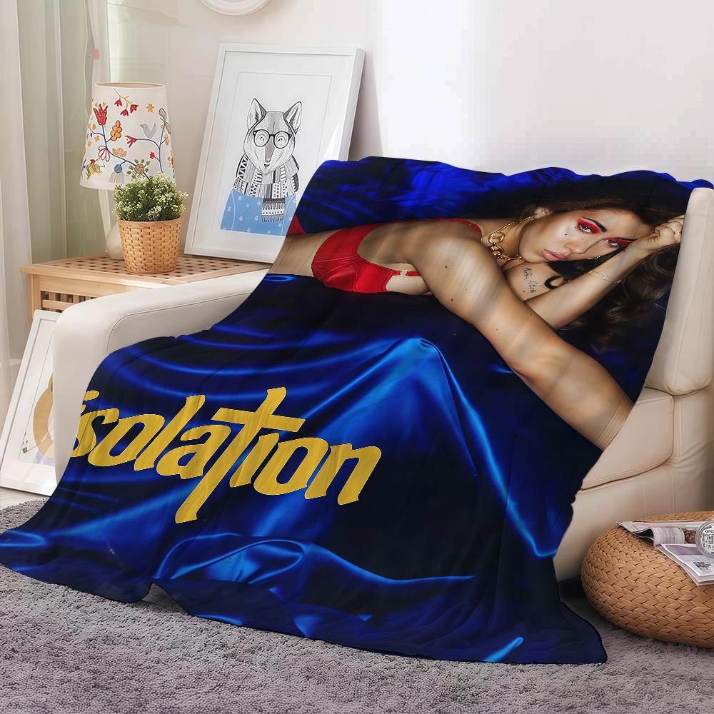 

Singer Pop K-Kali Uchis Blanket Warm And Soft Suitable For Bedroom Living Room Sofa Bed Office Travel Camping 30x40in