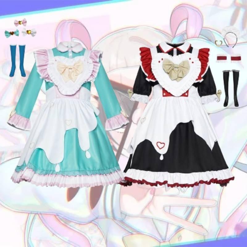 Cute And Sweet Anime Maid Costume For Cosplay And Stage Shows