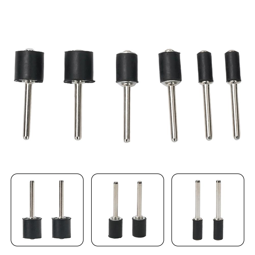 Sanding Mandrels 1/8 Inch Shank 6.35/9.5/12.7mm Circle Drill