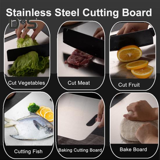 Double Sided Cutting Board with Juice Groove 2-in-1 Non-Slip Vegetable Chopping Board Scratch Resistant Mesh Design Chopping Block Kitchen Gifts