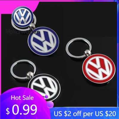 2026 Hot For Volkswagen VW For Volkswagen Passat B5 B6 Polo Tiguan Golf Scirocco Lavida Santana Touran Magotan Metal Car Keychai