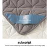 HOMZY Waterproof Mattress Topper with Elastic Band Quilted Protector Pad Bedspread Winter Mattress Cover