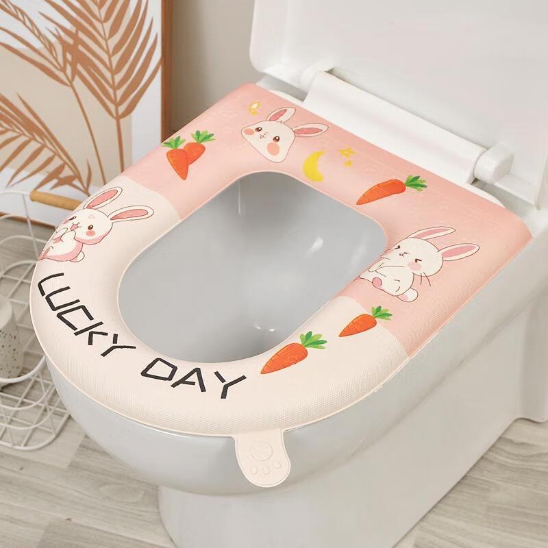 JINGRUIXIANG Printed Waterproof EVA Toilet Seat Cushion