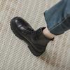 Handsome British Style Slimming Thick Soled Motorcycle Boots Women'S Short Boots Versatile Autumn And Winter Fashion