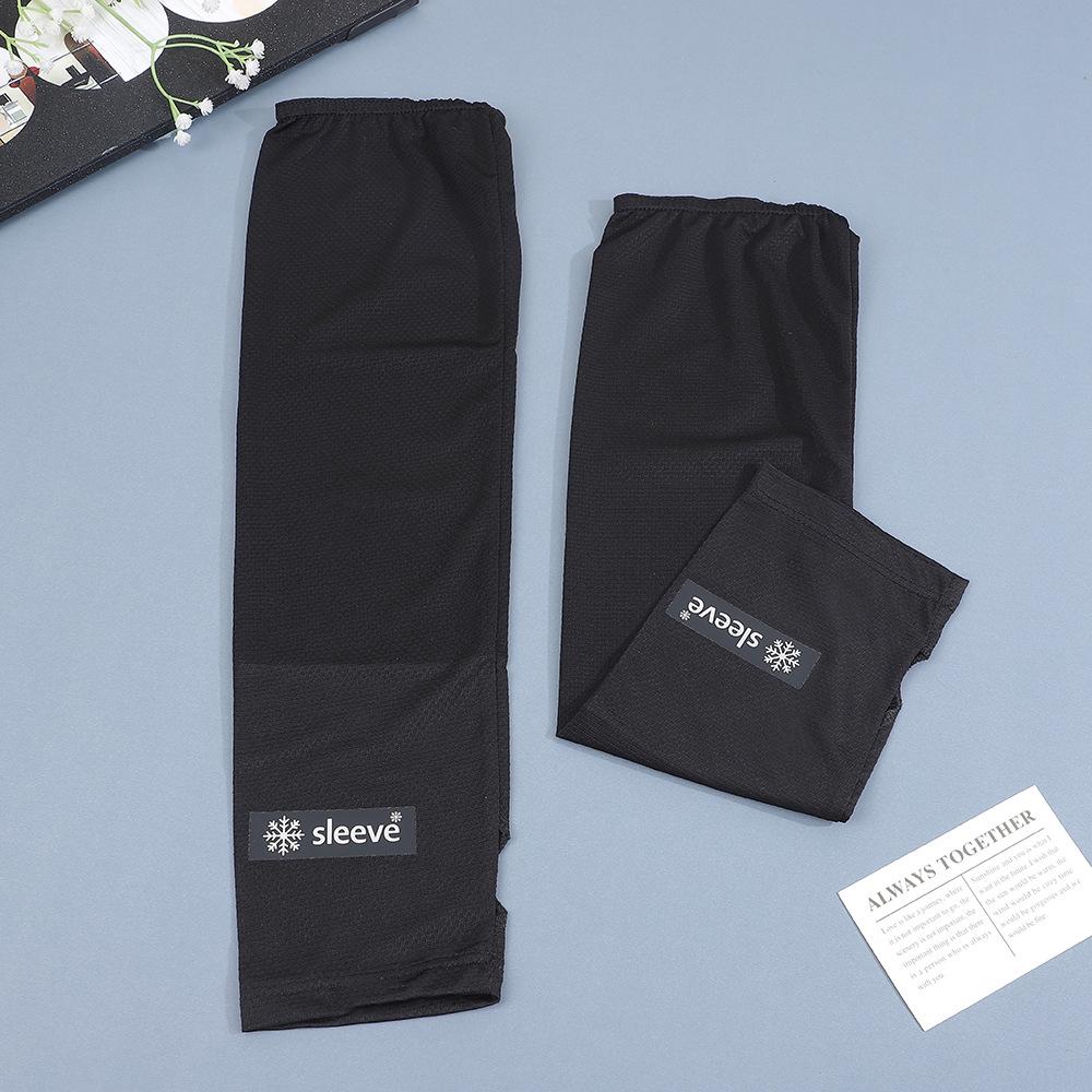 Men s Loose Fit UV Protection Ice Silk Arm Sleeves for Summer Cycling & Driving One Size