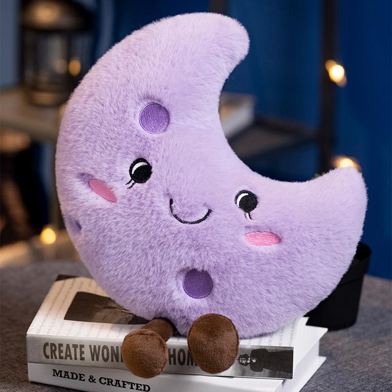 Creative Star Moon Star Pillow Plush Toy Sun Cloud Doll Home Pillow Cushion Muppet Doll