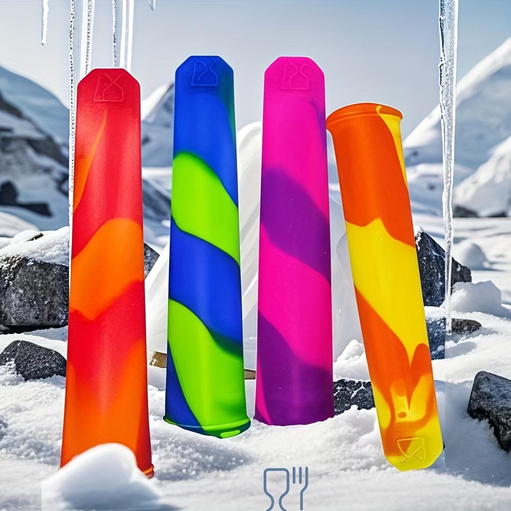 4pcs/8pcs Silicone Popsicle Molds, Reusable and Easily Detachable Popsicle Molds, Yogurt Bars, and Jelly, Kitchen Tools and Accessories