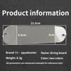 Fishing Flasher Swim Bait Aluminum Alloy Salmon Teaser Flash Board Underwater Diving Flashing Board Outdoor Fishing Accessories