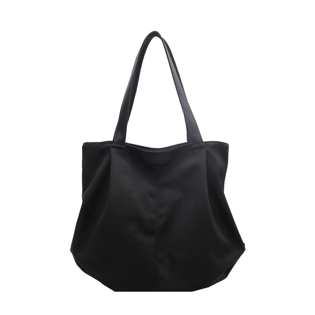 Maytopia Women's Tote Bag, Shoulder Bag, Mother's Bag, Handbag, Zippered, Thick, Large Capacity, A4 Size, Lightweight, Canvas, Stylish, Shoulder