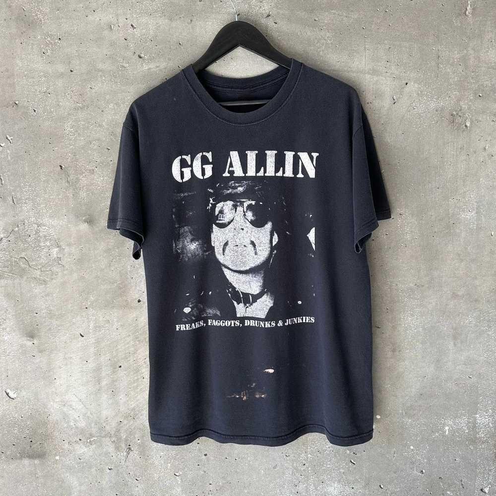 Vintage GG Allin Photo Rock Music  S to 5XL SE255 FREE SHIPPING Unisex T-Shirt XXXL