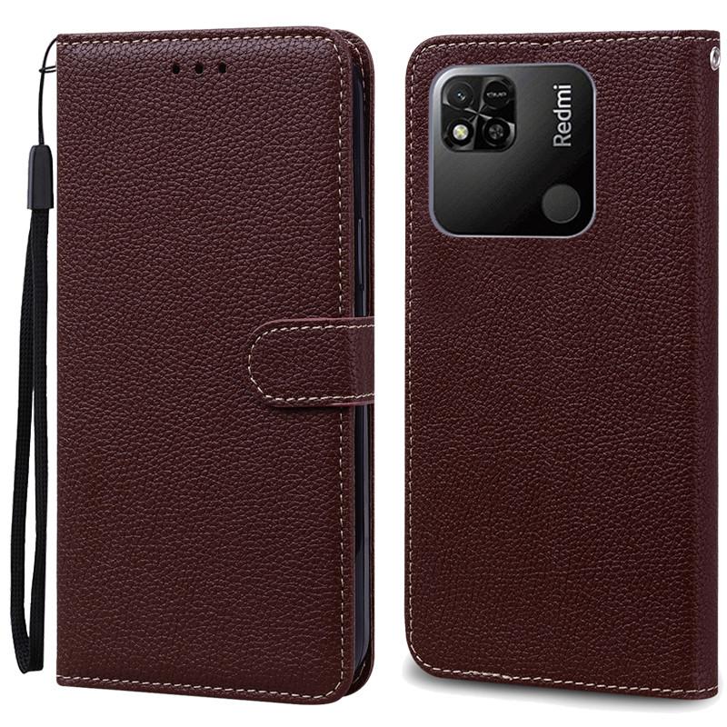 For Redmi 10A Case Wallet Coque For Xiaomi Redmi 10A Case Silicone TPU Leather Wallet Flip Case For Redmi 10A Fundas Coque Shell