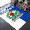 Custom Name Blackburn Rovers Carpet Rug for Living Room Bedroom Home Sofa Decoration,Kids Play Non-slip Floor Mat