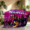 Custom Name Personalized Coraline Print Blanket, Home Decor, Bedroom, Sofa, Camping, Couch, Gifts for Birthday Christmas