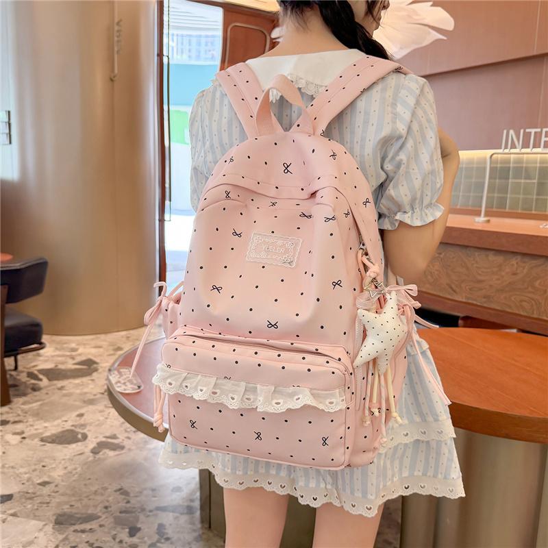 Zaino Stampato Scolastico per Studenti Zaino Leggero di Grande Capacità da Donna