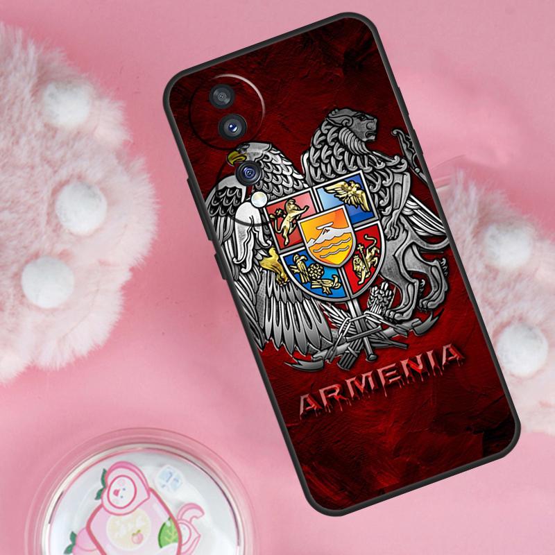 Armenia Armenian Flag Case For Honor Magic 6 5 7 Lite Honor 200 Pro 50 70 90 Lite X9b X9a X8b X8a X8 X9 X9c Cover