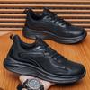 Men's Extra Large Size 50 49 48 EU Autumn Mesh Breathable Lightweight Soft Sole Casual White Sneakers - Versatile for Sports &