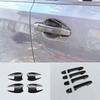 For Subaru Forester/Wilderness 2025 + Car Door Bowl Frame Handle Cover Styling Protector Decoration Accessories Exterior Sticker