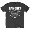 Ramones 1974 Eagle T-Shirt Grey New