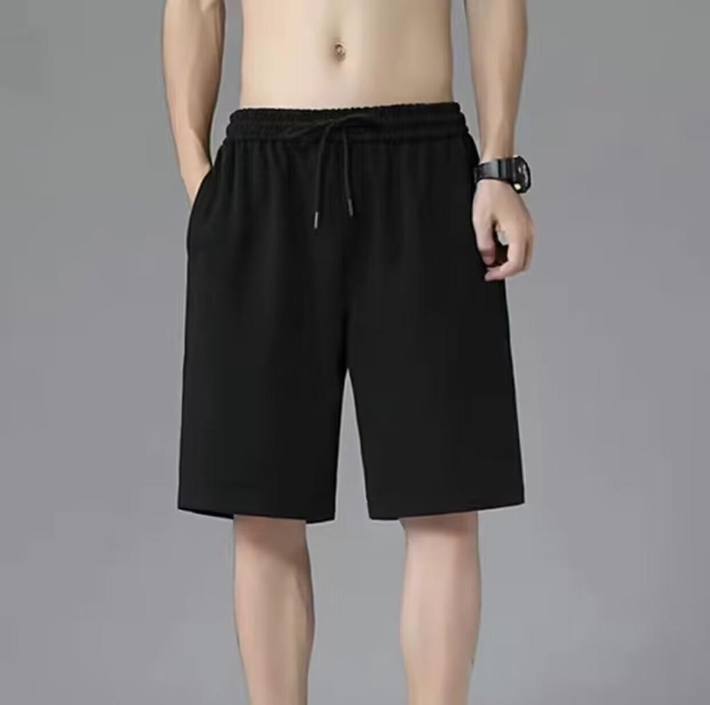 Summer American Black Work Shorts Men's Casual Mid-pants Loose Men's Five-point Pants